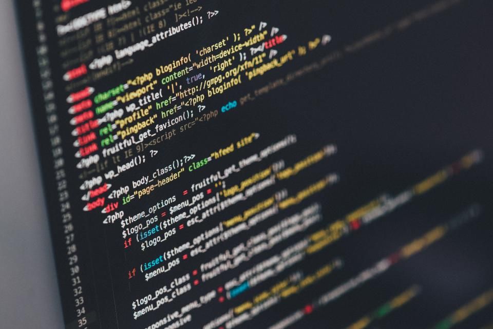 Écran affichant le code d’une intégration entre logiciels